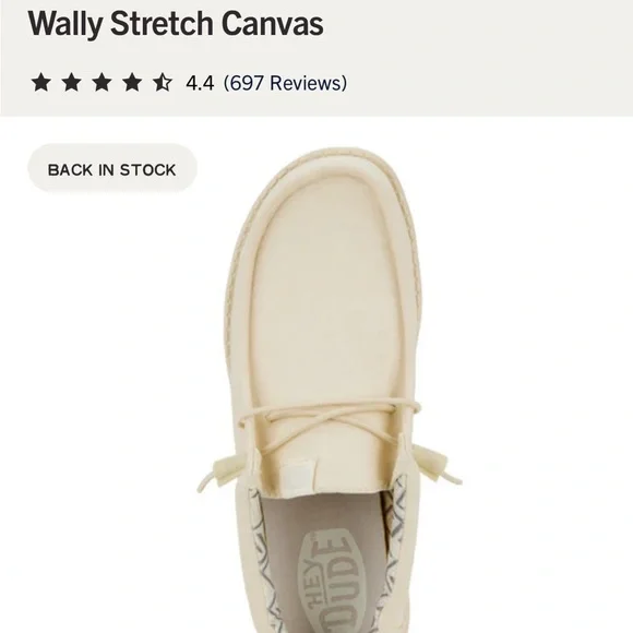 New Mens HEYDUDE Wally Size 13 - Picture 3 of 3